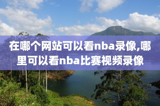在哪个网站可以看nba录像,哪里可以看nba比赛视频录像