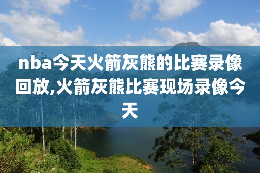 nba今天火箭灰熊的比赛录像回放,火箭灰熊比赛现场录像今天