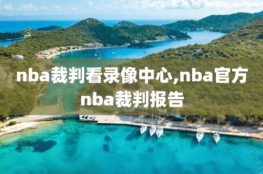 nba裁判看录像中心,nba官方nba裁判报告