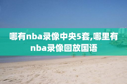 哪有nba录像中央5套,哪里有nba录像回放国语