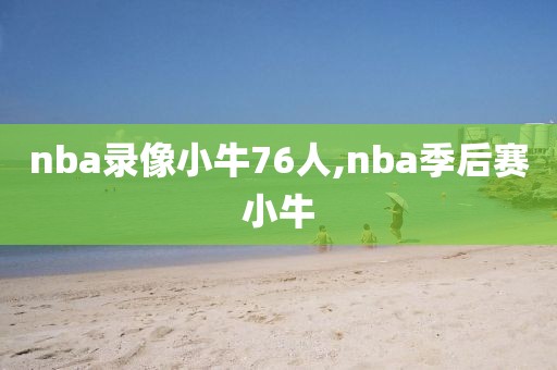nba录像小牛76人,nba季后赛小牛