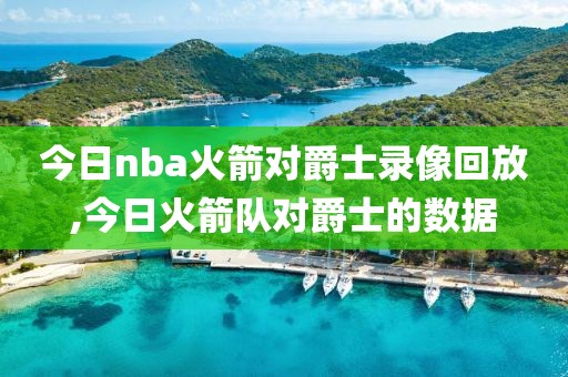 今日nba火箭对爵士录像回放,今日火箭队对爵士的数据