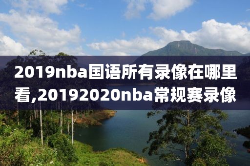 2019nba国语所有录像在哪里看,20192020nba常规赛录像